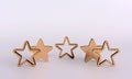 Five Stars. A customer service concept with an excellent rating of business services. Royalty Free Stock Photo
