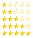 Five Stars Golden Stars