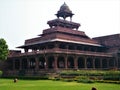 Five storied queens palace in fatehpur sikri