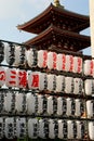 Five stories pagoda Royalty Free Stock Photo