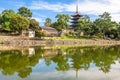 Five story pagoda at Kofukuji temple in Nara