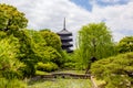 Five-story pagoda of To-ji temple in Kyoto