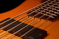 Five String Bass Angle Royalty Free Stock Photo