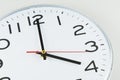 Five to twelve clock Royalty Free Stock Photo