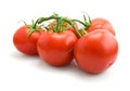 Five tomatoes Royalty Free Stock Photo