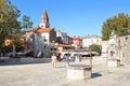 5 Wells Square, Zadar, Croatia Royalty Free Stock Photo