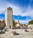 Five Wells Square in Zadar; Royalty Free Stock Photo