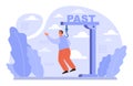 Fixation on the past concept. Character can't let go their past