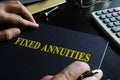 Fixed Annuities.