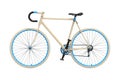 Fixed gear city bicycle