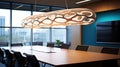 fixture led office lighting Royalty Free Stock Photo