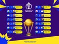 Fixtures Released for ICC Men\'s Cricket World Cup India 2023 Schedule, Time-Table, Stadium Name and Golden Champions