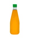 Fizzy drink in a plastic bottle Royalty Free Stock Photo