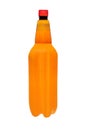 Fizzy drink in a plastic bottle Royalty Free Stock Photo