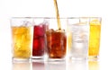 FIZZY SOFT DRINKS