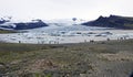 Fjalls rl n glacial lake, Vatnaj kull National Park, Iceland Royalty Free Stock Photo