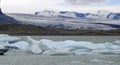 Fjalls rl n glacial lake, Vatnaj kull National Park, Iceland Royalty Free Stock Photo