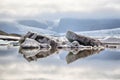 Fjallsarlon Glacier Lagoon, Iceland Royalty Free Stock Photo