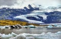Fjallsarlon Glacier Lagoon in Iceland
