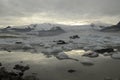 Fjallsarlon glacier lake in Iceland