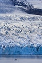 Fjallsjokull Glacier on the southern edge of the ice cap in Iceland