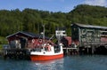 Fjord fishing port Royalty Free Stock Photo