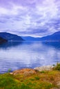 Fjord Hardanger Norway Royalty Free Stock Photo