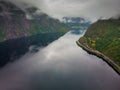 Fjord landscape, Eidfjorden Norway