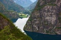 Fjord in north europe