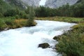 Fjord part of the northern coast of Norway. Royalty Free Stock Photo