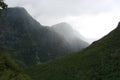 Fjord part of the northern coast of Norway. Royalty Free Stock Photo