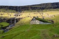 Old house of Saksun Faroe Islands Royalty Free Stock Photo