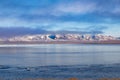 Fjord at the rock attraction Hvitserkur, North Iceland Royalty Free Stock Photo