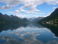 Fjords near Andlsnes, Norway Royalty Free Stock Photo