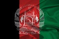 Flag Of Afghanistan, Afghanistan flag, National flag of Afghanistan. fabric flag of Afghanistan