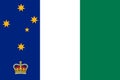 flag of Africans of European ancestry English people in South Africa. flag representing ethnic group or culture, regional