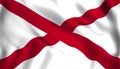 Flag alabama state US state symbol