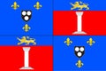 Flag of Antony in Hauts-de-Seine, France