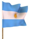 Flag. Argentina.