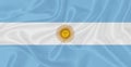 Flag of Argentina Flying in the Air 6