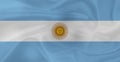Flag of Argentina Flying in the Air 3