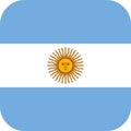 flag argentina illustration vector eps