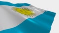 Flag of argentine Royalty Free Stock Photo