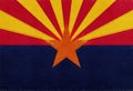 Flag of Arizona Grunge