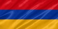 Armenia Flag Royalty Free Stock Photo