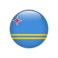 Flag Aruba button