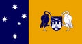 Flag of the Australian Capital Territory. Royalty Free Stock Photo