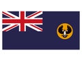 Flag of the Australian State of South Australia Royalty Free Stock Photo