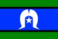 Torres Strait Islander Flag Royalty Free Stock Photo