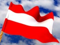 Flag. Austria